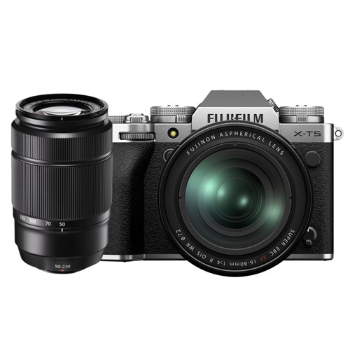 X-T5 Twin Lens Kit Silver